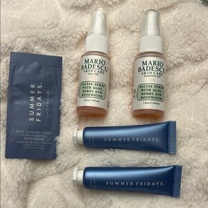 New Summer Fridays and Mario Badescu Skincare Set